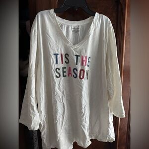 Lane Bryant Tis the season tshirt 22/24